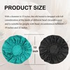 2 PCS Satin Bonnet Double Layer Sleep Hair Silk Bonnet