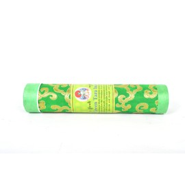 Bhutanese Aromatic Incense Tibetan Meditation Joss Incense Sticks- Pack of 5 Green Tara Incense (FH-INS-1032GTAR)