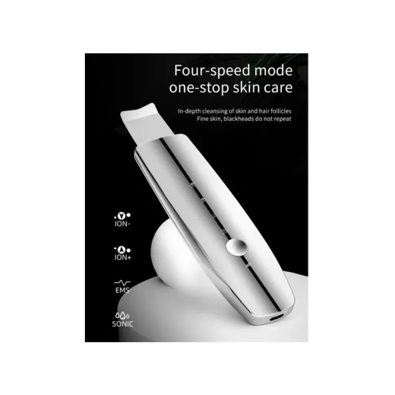 OEM Skin Scrubber Limpiador Facial Ultrasónico Ems 6 Funciones