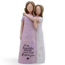AcowSpt Mom Birthday Gifts, Birthday Gifts for Mom, Mother of The Bride Gifts, Mom Birthday Gifts from Daughter, Moms Birthday Gift Ideas, Daughter Gifts, Sculpted Hand-Painted Figurine