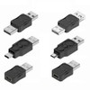 chenyang - Paquete de 6 adaptadores USB 2.0, USB 2.0