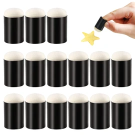 Pack of 15 Finger Sponge Applicator, Multifunctional Finger Painting Sponge Art Ink Craft Painting Sponge Used for Children and Students DIY Card Making Graffiti Painting
