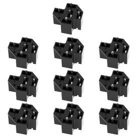 SG Store PCB Relay Socket 40 A 5 Pin Connector Suitable for Plug-in Relay Control Circuit Pack of 10