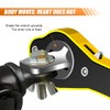 Auto Labor-Saving Jack Ratchet Wrench, 360°Swivel Scissor Jack Adapter, Forward