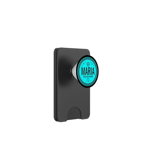 Maria - PulseChain Blockchain Expert, Atropa Crypto Network PopSockets PopWallet