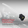 Qinyra Oil Pressure Sensor Connector Pigtail with Butt Connector Compatible
