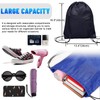 2PSC Drawstring Bag Gym Drawstring Backpack Small Gym Bags Backpack