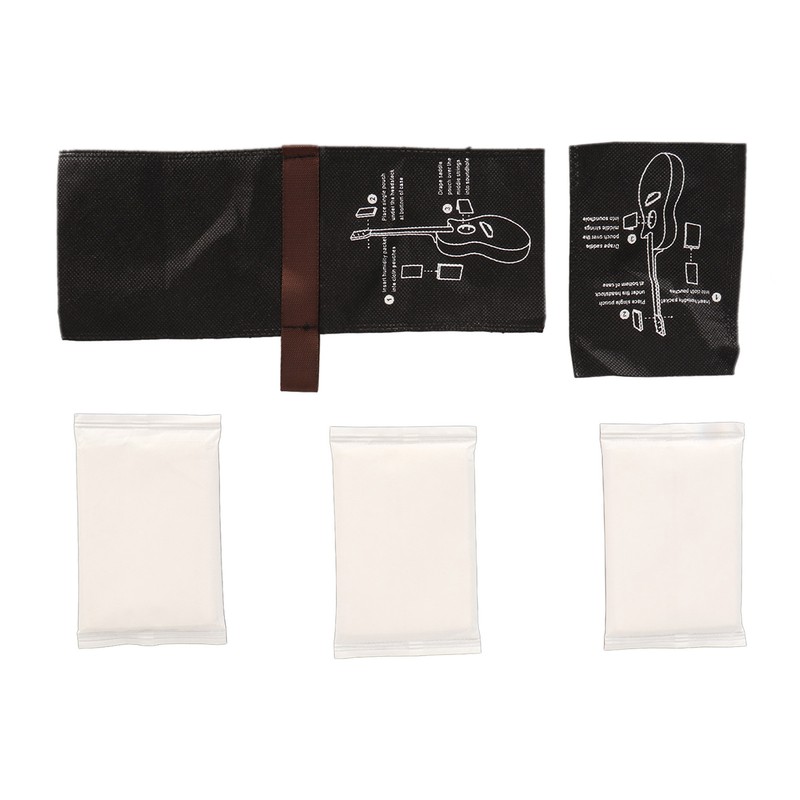 3PCS Guitar Humidifier Packs Humidity Control Bag Dual Way Humidification