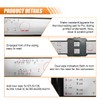 KITUREK PCD Gauge Ruler, Wheel/Rim Bolt Pattern Sliding Measuring Tool,