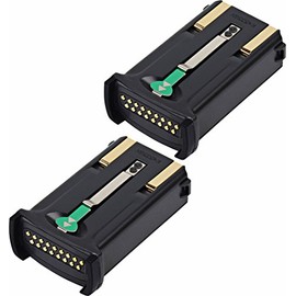 Synergy Digital Barcode Scanner Batteries, Works with Symbol Gemini MC9000K Barcode Scanner, (Li-Ion, 7.4V, 2300 mAh), Combo-Pack Includes: 2 x BCS-MC9000 Batteries