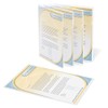 Office Depot Poly Project View Folders, Letter Size, Clear, Pack