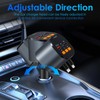 Retractable Car Charger,5 in 1 Fast Car Phone Charger 90W,Bluetooth
