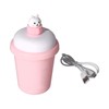 Humidifier Pink Milk Tea Cup Humidifier Small Desktop Bedroom Bedside