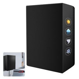 YedZen Wallbox Weather Protection, 420D Oxford Fabric, 40 x 30 x 20 cm, Weather Protection Roof, Wallbox Cover, Protective Cover, Tarpaulin for Wall Mounting, E-Car Charging Station, Outdoor Wallbox