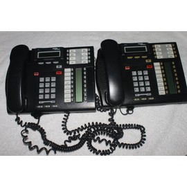 Lot of two Nortel T7316E nt8b27 Digital Telephone