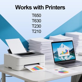 5 Pack 712XL 712 XL 712 Ink Cartridge Use for DesignJet T210 T230 T630 T650 Studio Plotter Printers (Black: 80ml, C/M/Y: 29ml)