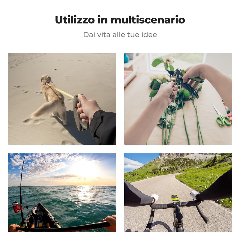 K&F CONCEPT Supporto per Collo con Cuscino d’Aria, Portacamera con