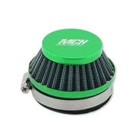 MCHMFG 58mm Air Filter for Dellorto SHA Carb Carburetor Tomos A35 Minarelli Puch Moped 47cc 49cc Mini Pocket Dirt Bike (Green)