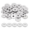 sourcing map M5 Flat Washer for Screw, 60Pcs Metal Washers