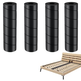 4 Pcs Bed Frame Leg Covers,Bed Leg Protectors,Frame Covers for Metal for Toe Savers,Cushion for Any Furniture Prevents Toe Injuries from Hitting Hard Furniture