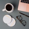 Cork & Mill Marble Coasters Set of 6 - Luxury