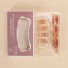 Lwenjing Nail Tips, 24 Pieces, 3D Nail Tips, Handmade Nail