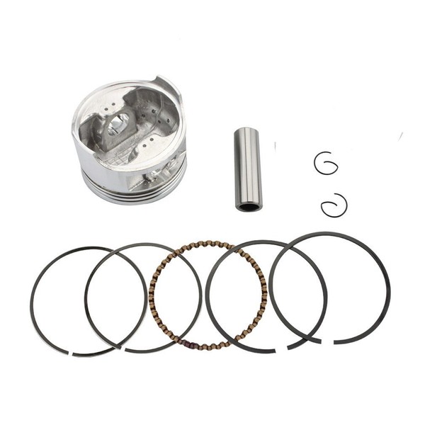 GOOFIT 63.5mm Piston Assembly Kit for CG 200cc Vertical Engine ATV Scooter Moped