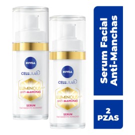 Pack X2 Sérum Nivea Luminous 630 Tratamiento Antimanchas