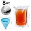 Concealable And Reusable Cruise Sneak Liquor Flask Drink Pouches Travel