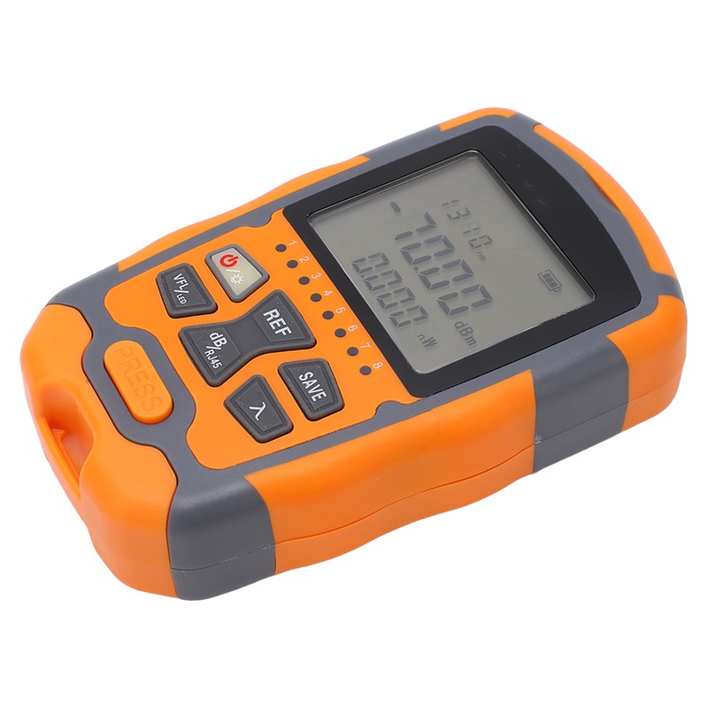 Optical Fiber Power Meter Digital Display Optic Cable Tester ‑70~+10dbm