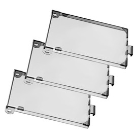 3pcs DBVC-1 1-Gang Outdoor Outlet Cover Replacement, Weatherproof Vertical Recessed Exterior Outlet Cover Type 3R Enclosure Cap for Electrical Box Receptacles on Wet Locations