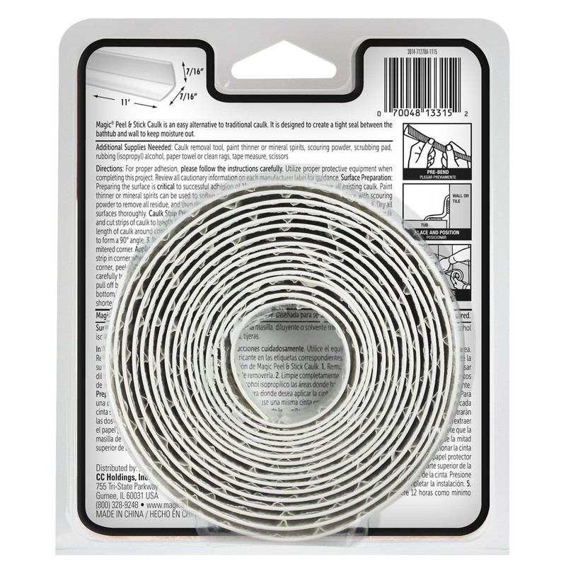 Magic Tub and Wall Peel & Caulk Strip - Create