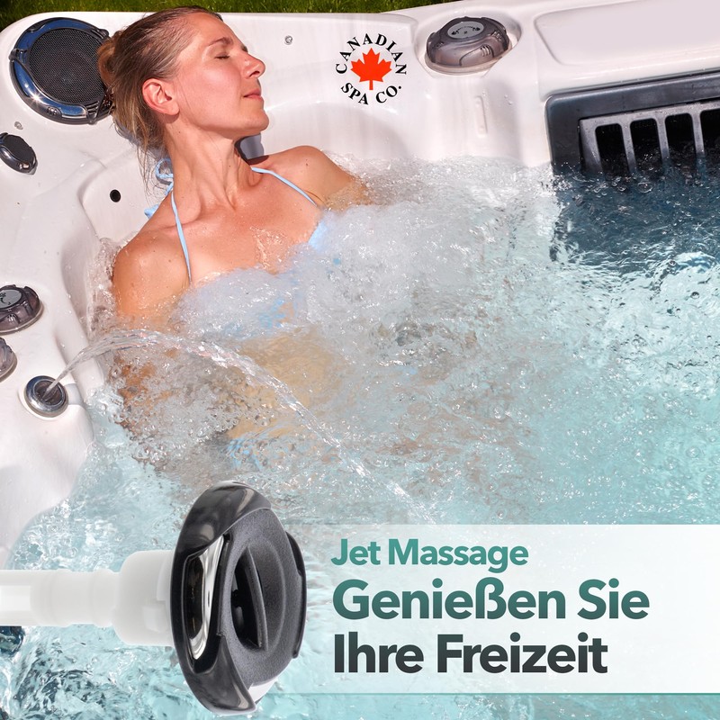 CANADIAN SPA CO. Hurricane Rotating Nozzle Massage Nozzle Pool Diameter