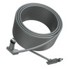 Rectangular Satellite Replacement Cable Waterproof Satellite Extension Cable Grey with