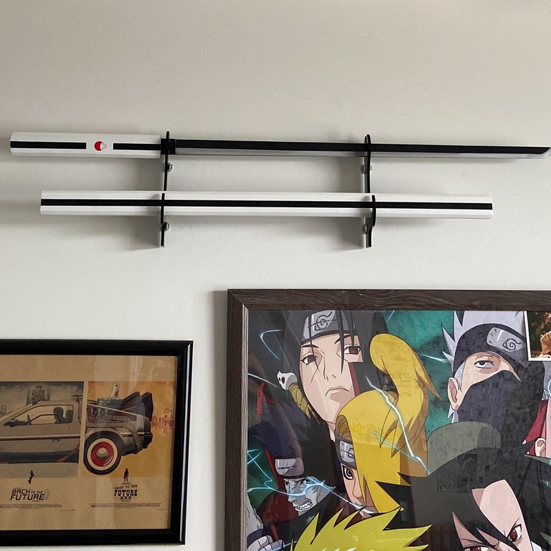 WANLIAN Sword Display Wall Mount, Sword Display Wall Mount, Acrylic