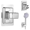 Snokay Hand Shower Head Holder, 360° Adjustable Angle Shower Holder,