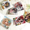 6-Pack Happy Time Diamond Painting Greeting Card Kits, Special Shaped
