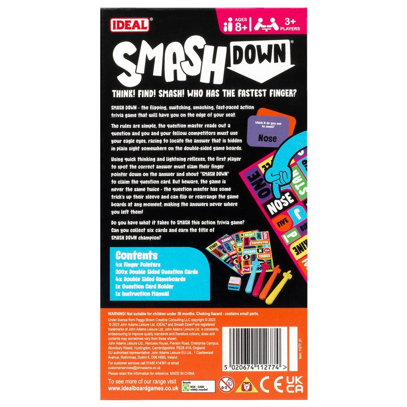 Ideal | Smash Down: Think! Find! SMASH! Who has the