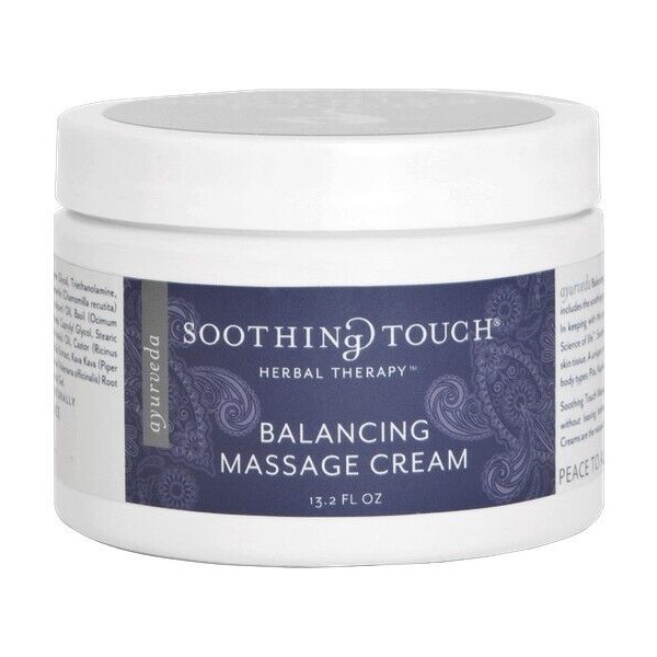 Soothing Touch Herbal Therapy Massage & Spa Balancing Cream - 13.2 Fl Oz Jar