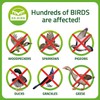 De-Bird Scare Tape - 125 Ft Roll, Holographic, Garden Style