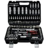 PIRIPARA 108 Piece Mechanics Tool Set Metric And Standard 1/4"
