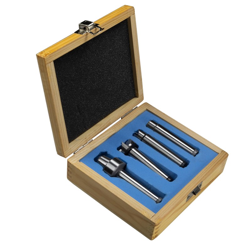 HFS (R) 4 Piece Wood Lathe Center Set for #2