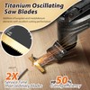 54 PCS Oscillating Saw Blades Professional Universal Wood Multitool Blades