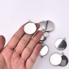 (Round 25mm-20pcs) - 20pcs Tray Pendant for Jewellery Making Kits