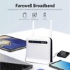 Wireless router 300M vertical full network through-wall industrial-grade CPE portable