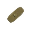 Lyvia 6AMP IN LINE ROCKER/TORPEDO SWITCH TABLE LIGHT LAMP GOLD