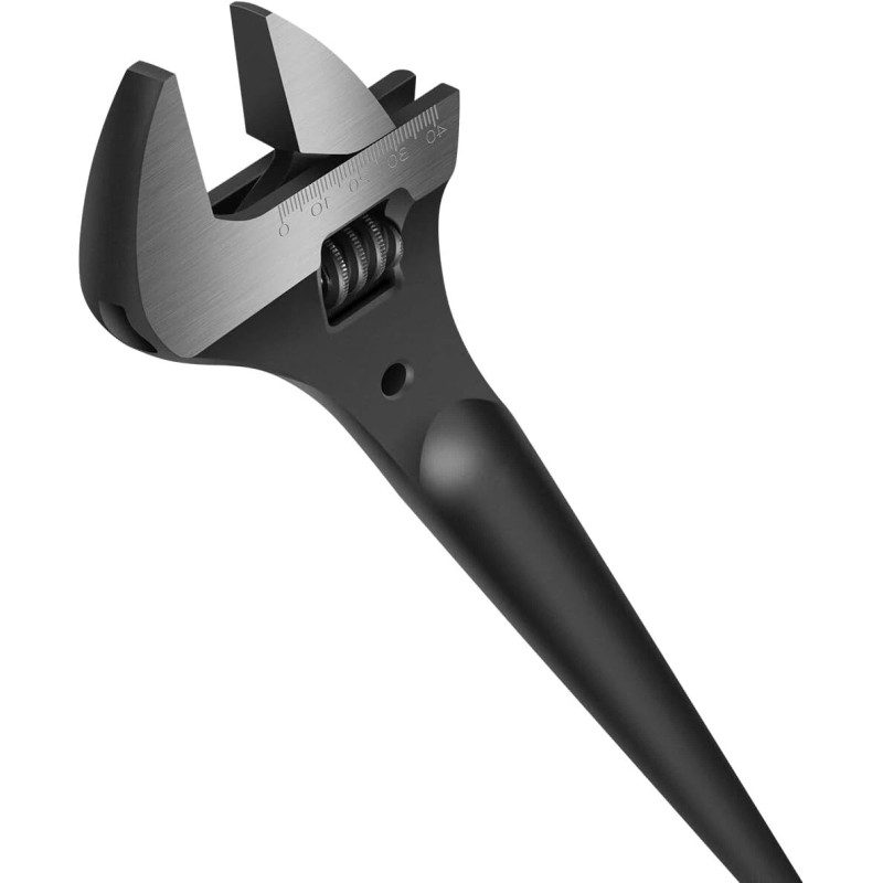 SAutoMarine 3239 16"Extra Wide Adjustable Spud Wrench,1-5/8" Jaw,CR-V Steel with