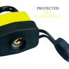 1 Set - Shed Locking Clasp with Weather Proof Padlock