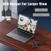 Digital Magnifier with 2.0inch Screen, Handheld Digital Magnifying Glass, 100X