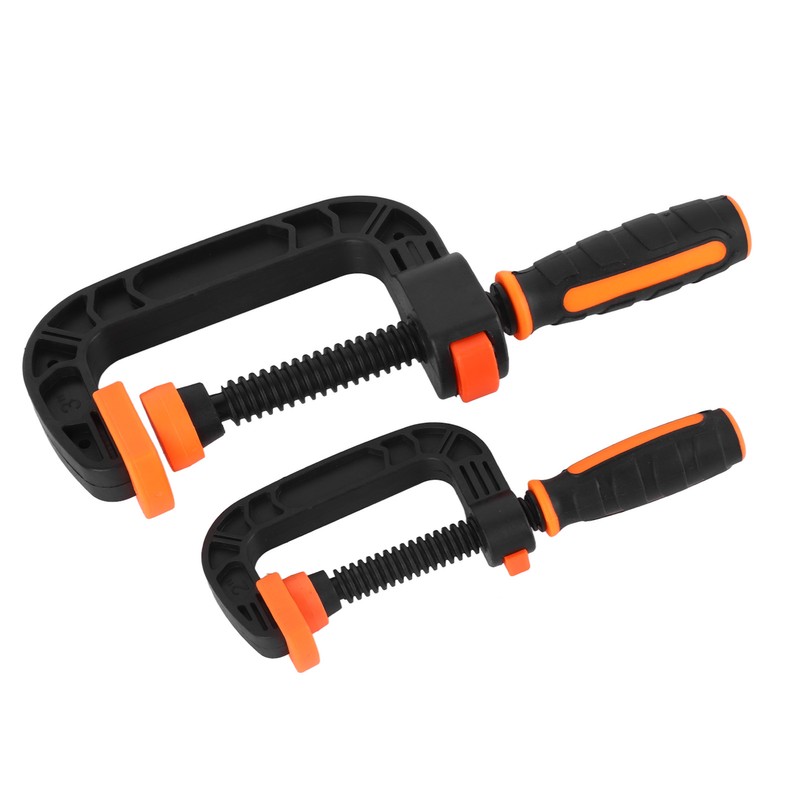 2Pcs C Clamp 2 Inch 3 Inch Adjustable Quick Release